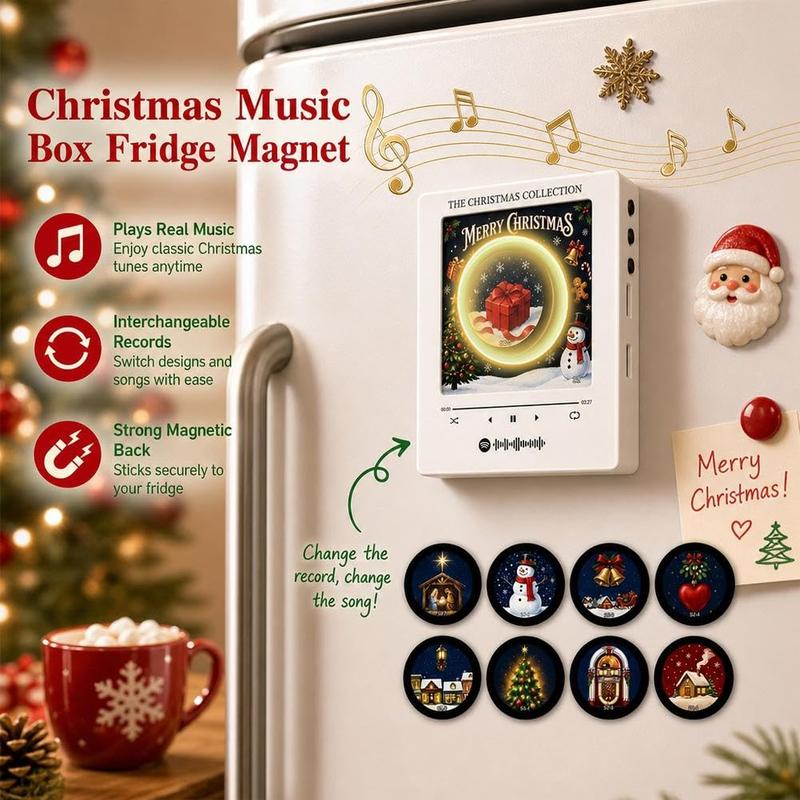 Holiday Vinyl Music Player