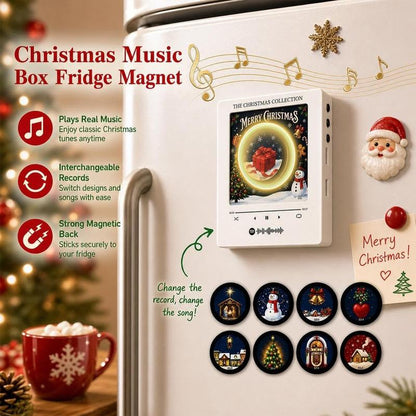 Holiday Vinyl Music Player