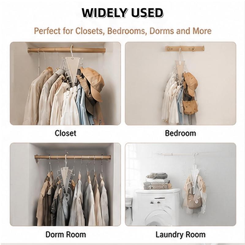Vestiq™ V Shaped Double-Sided Closet Organizer
