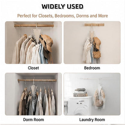 Vestiq™ V Shaped Double-Sided Closet Organizer