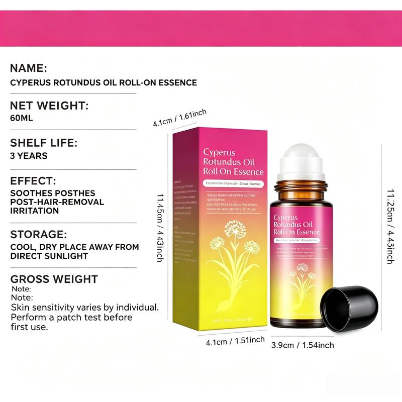 Cyprus Oil Roll-On product packaging and applicator II
