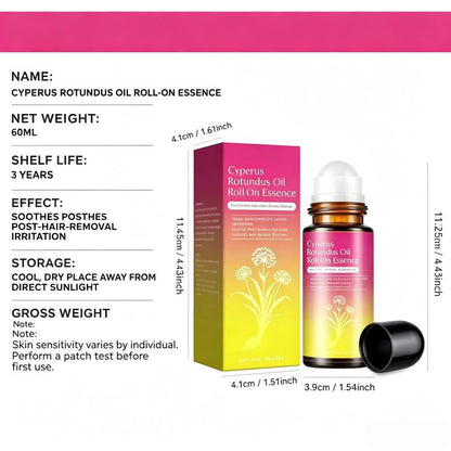 Cyprus Oil Roll-On product packaging and applicator II